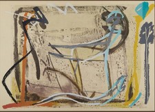 Tommaso Cascella-serigrafia N.42/100 su carta-Cm.70x50-firma+tiratura al Fronte