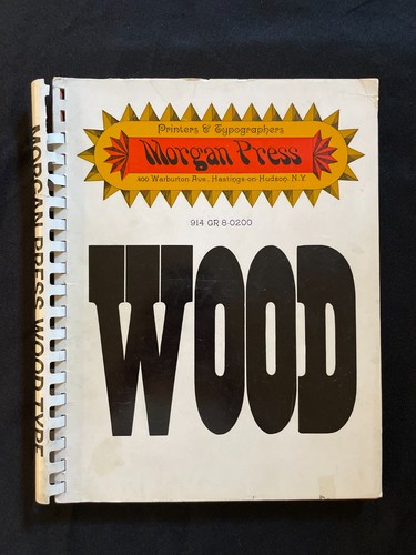 Wood morgan press - "wood:,