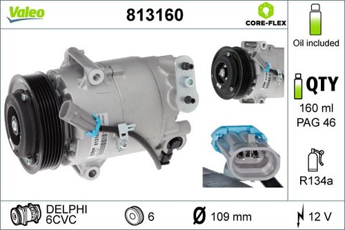Valeo 813160 compressore - valeo,