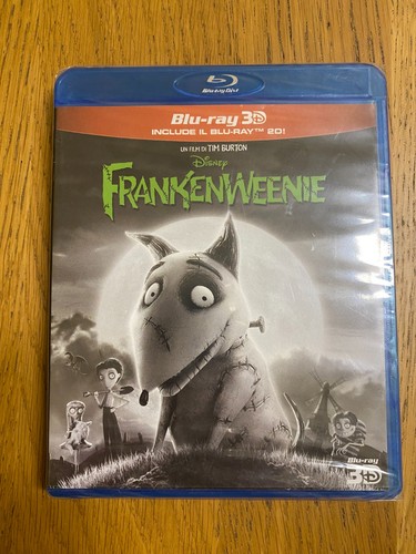 Frankenweenie 2d blu ray - 3d,