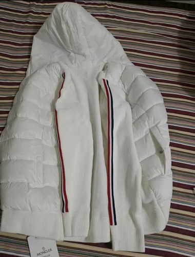 Moncler piumino con cappuccio - moncler,