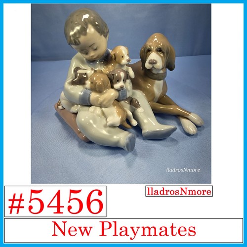 Lladro 5456 new playmates - lladro, #5456