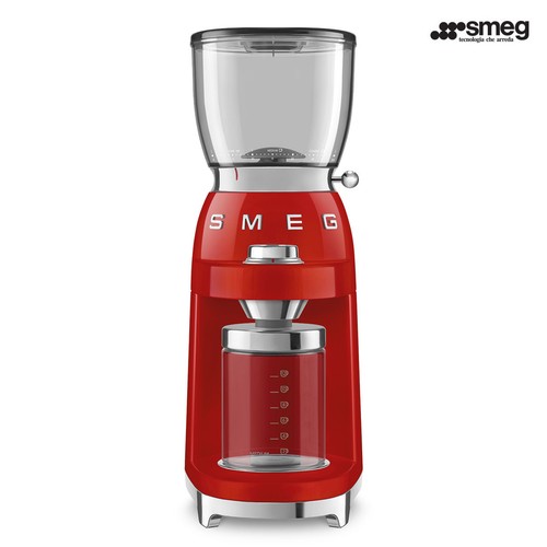 Macinacaffè smeg rosso stile - macinacaffè,
