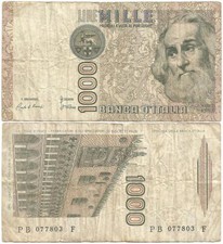 1982 italy veteran 1000 lire - veteran,