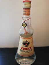 BOTTIGLIA LIQUORE VODKA KEGLEVICH STOCK DA COLLEZIONE VINTAGE 