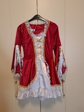 Vestito corto da dama in velluto, taglia 40, Halloween/Carnevale