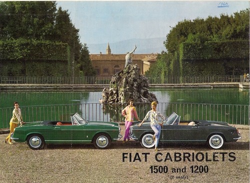 Fiat 1200 1500 cabriolet - e,