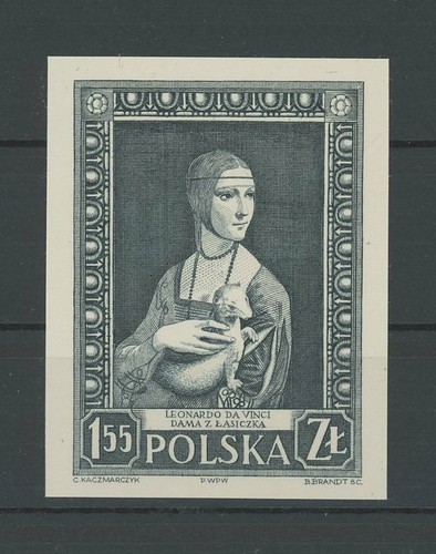Polonia stampa nera 1958 - stampa,