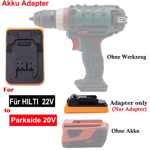 Battery adapter per batteria - battery,