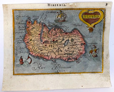 IRLANDA 1595 ABRAHAM ORTELIUS/