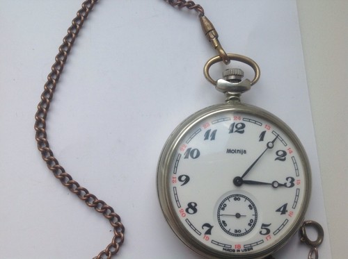 Orologio tasca molnija - da,