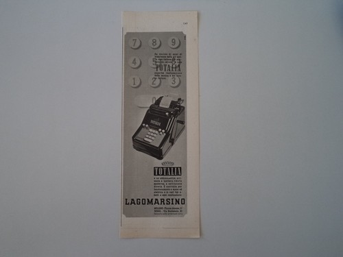 Advertising pubblicità 1941 - advertising,