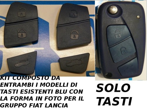 Tasti blu per - tasti, chiave