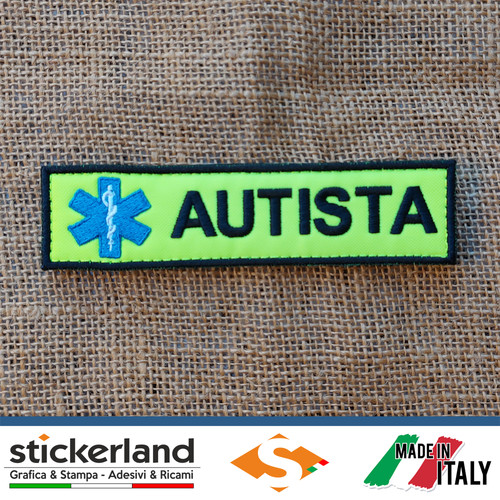 Toppa toppe patch autista - patch, con