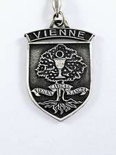 PORTE-CLES - Blason VIENNE Armes Latin - Outillage BLACKHAWK CELETTE - Vintage -