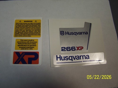 Set decalcomanie motosega