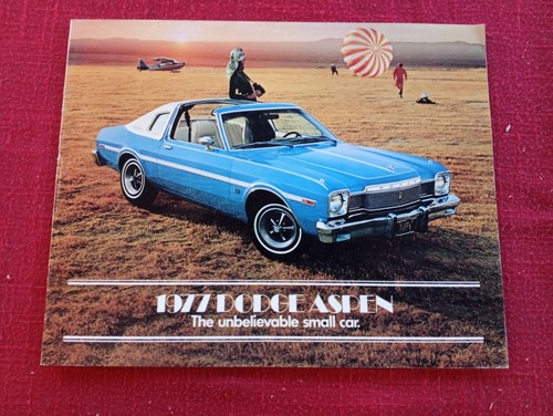 1977 dodge aspen depliant - dodge,