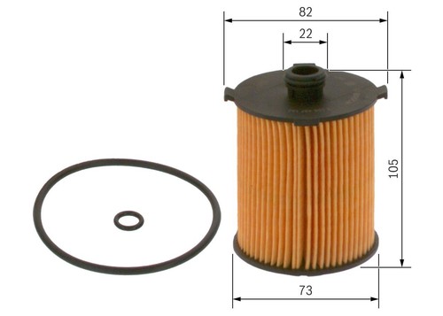Filtro olio v40 v60 s60 - filtro,
