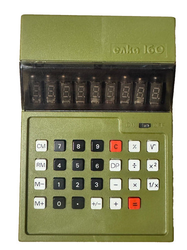 Calcolatrice tubo nixie - calcolatrice,