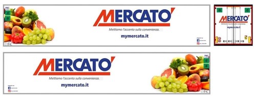 Grafica mercato adesiva - grafica, "mercato'