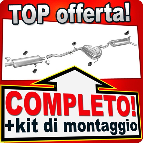 Scarico completo per fiat - scarico,