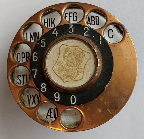 Quadrante telefonico antico