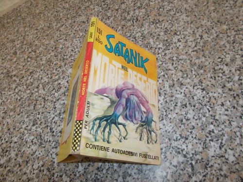 Satanik 151 originale con - satanik,