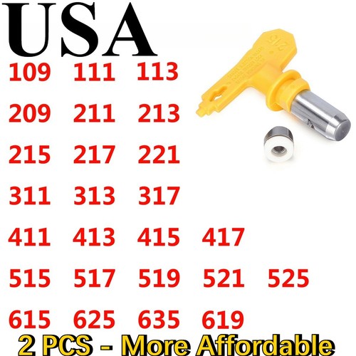 Airless spray gun tips - tips, nozzle
