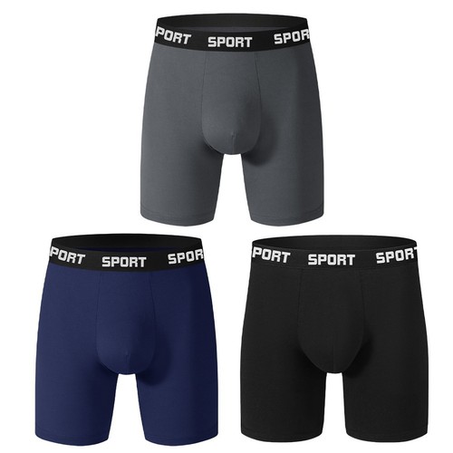 Boxer uomo traspirante gamba