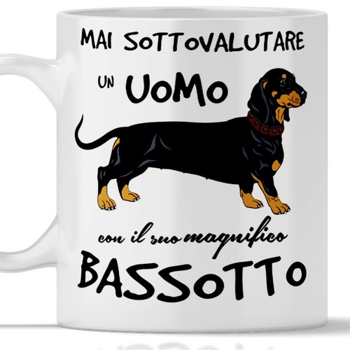 Tazza bassotto per uomo adatta - tazza,
