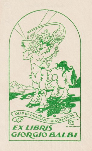 Exlibris antonio rubino - exlibris,