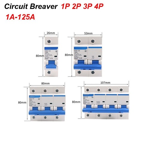 Interruttore mcb 4p polo - dc,