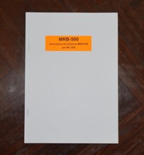 ROLAND MRB-500 (per MC-500) - Manuale d'uso originale in italiano - Istruzioni