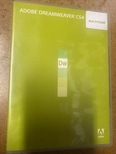 Adobe dreamweaver cs4 - adobe,
