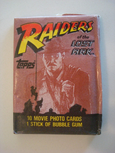 Topps raiders the lost ark - of,