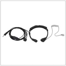 Auricolare microfono gola dito