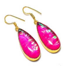 Orecchino gioiello placcato