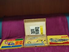 Condor - Meccano - Vintage Con Scatola In Legno per pezzi di ricambio