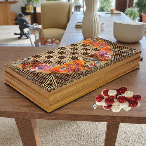 Set backgammon persiano grande - set,