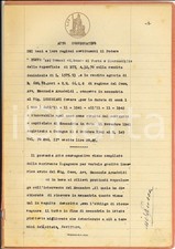 1951 SAN ROCCO AL PORTO (LO) Consegna podere FOPPA a Cesare LODIGIANI mezzadro