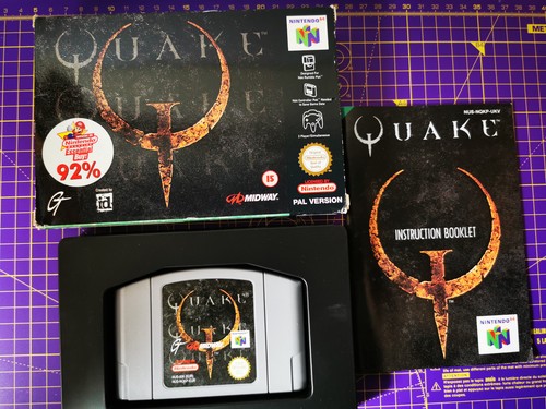Quake n64 nintendo - 64, con