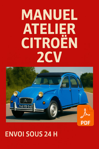 Manuel atelier citroen 2cv4 - citroen,