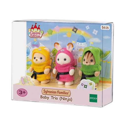 Sylvanian families baby trio - families,