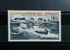 Francia 1974 Servizio scialuppa di salvataggio francese SG. 2040 MH* A16P50F921