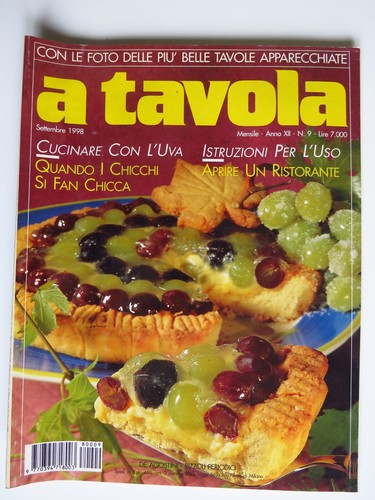 Tavola rivista gastronomia - a,