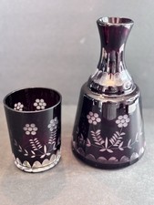 Set Decanter Cristallo Taglio