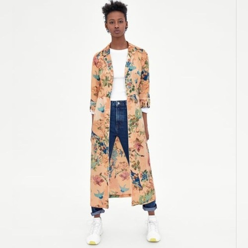 Abito corto floreale zara - zara, con