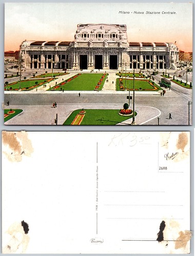 Cartolina milano italia nuova - cartolina,