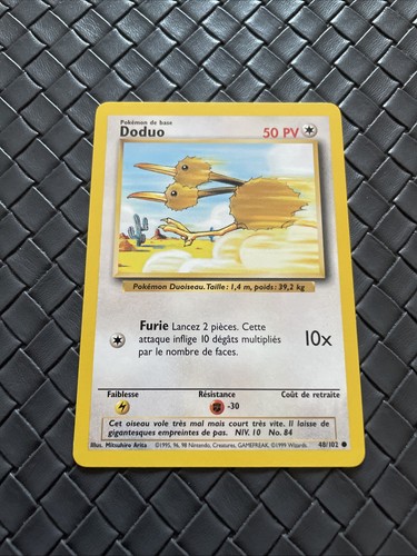 Carte pokémon doduo 102 - carte, 48/102