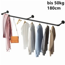 2x Appendiabiti Pesante Appendiabiti da Parete 180cm XXL